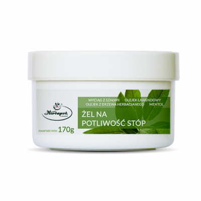 Żel na potliwość stóp 170g Herbapol - 5903850016199.jpg
