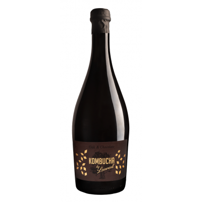 Kombucha Szampańska Na Płatkach Dębu o Smaku Czekoladowym BIO 750ml Kombucha By Laurent - 5903917772280.jpg
