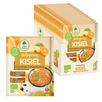 Kisiel Pigwowiec z Pomarańczą EKO 30g Dary Natury - 5904538030773.jpg