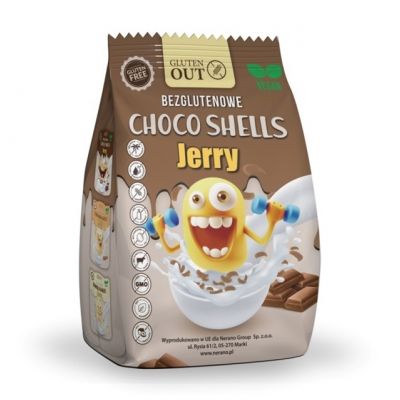 Muszelki Zbożowe Kakaowe Bezglutenowe 375g Jerry Gluten Out - 5904954645452.jpg