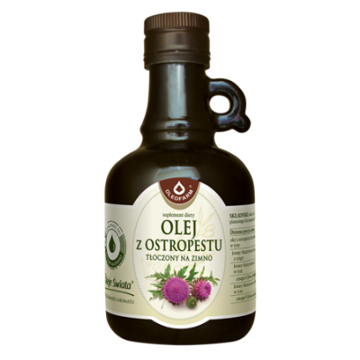 Olej z ostropestu 250ml Oleofarm  - 5904960011630.jpg