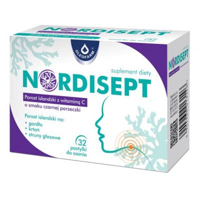Nordisept porzeczka 32 pastl. Oleofarm - 5904960013146.jpg