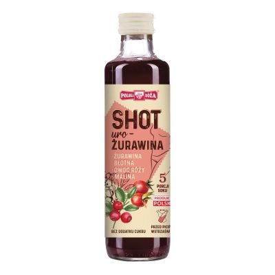 SHOT żurawina, róża, malina 250ml Polska Róża - 5905072471404.jpg