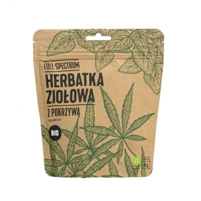 Herbata Konopna z Pokrzywą BIO 40g Cosma Cannabis - 5905679840788.jpg