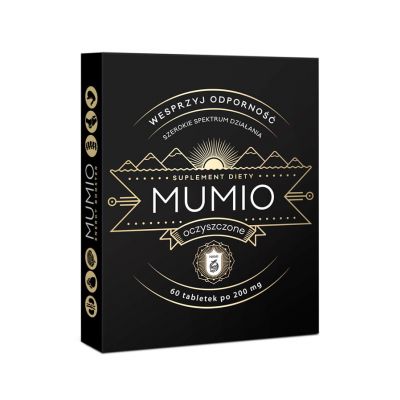 Mumio oczyszczone w tabletkach 60 tabl. Nami  - 5906365360047.jpg