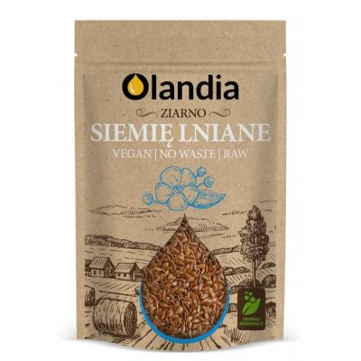 Siemię Lniane Ziarno 200g Olandia - 5906660190301.jpg