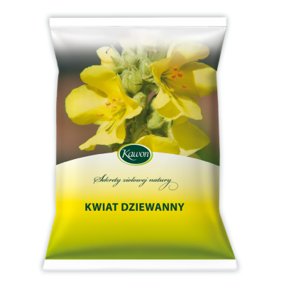 Dziewanna kwiat środek spożywczy 50g Kawon  - 5907520301066.jpg