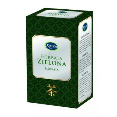 Herbata Zielona liściasta 80g Kawon  - 5907520304241.jpg