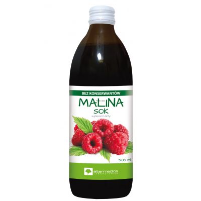 Malina sok 500ml Alter Medica - 5907530440656.jpg