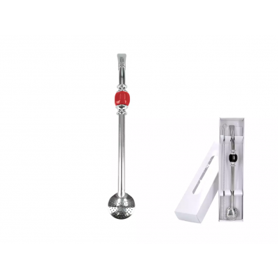 Ozdobna Bombilla czerwona 21cm - 5907580062327czerwo.jpg