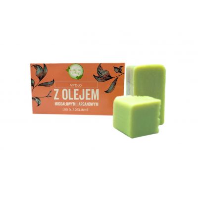 Mydło w Kostce z Olejem Migdałowym i Arganowym 100g Koszyczek Natury - 5907582695547.jpg