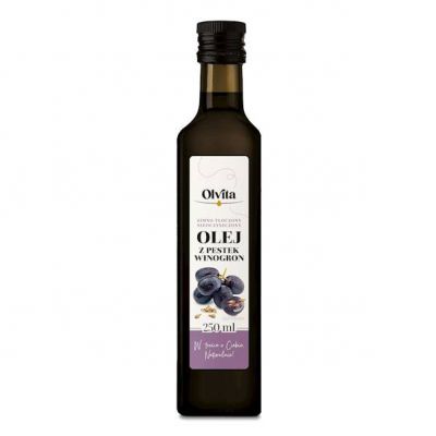 Olej z pestek winogron 250ml Olvita  - 5907591923082.jpg