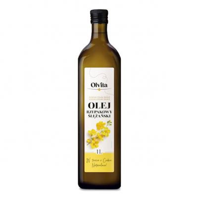 Olej rzepakowy 1l Olvita  - 5907591923877.jpg