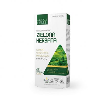 Zielona Herbata 60 kaps. Medica Herbs - 5907622656187.jpg