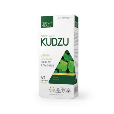 Kudzu 600mg 60 kaps. Medica Herbs - 5907622656774.jpg