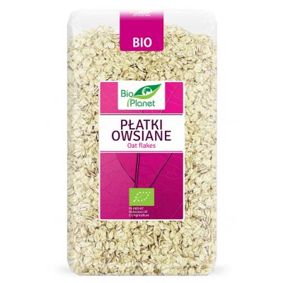 Płatki Owsiane BIO 600g Bio Planet - 5907814664969.jpg