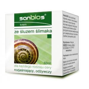 Krem ze śluzem ślimaka 50ml Sanbios - 5908230845338.jpg