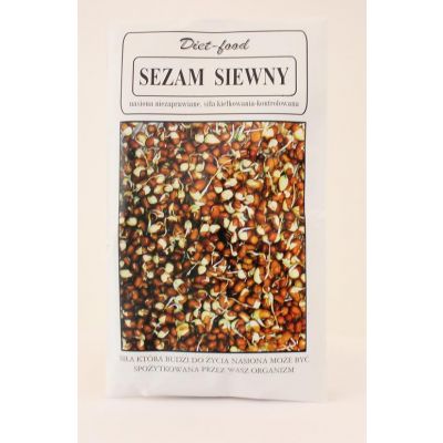 Nasiona do kiełkowania sezam siewny 80g Diet Food - 5908291093341.jpg