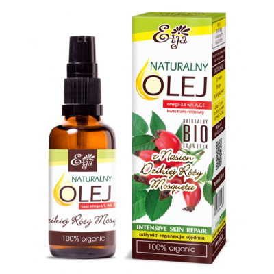 Olej z Nasion Dzikiej Róży Piżmowej Bio 50ml Etja  - 5908310446486.jpg