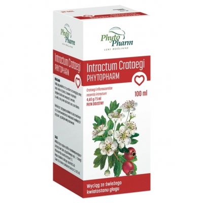 Intractum Crataegi - Wyciąg z głogu100ml PhytoPharm - 5909990109142.jpg