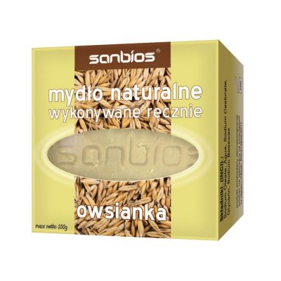 Mydło owsianka 100g Sanbios  - 6608231235303.jpg