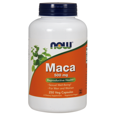 Maca 500mg 250 kapsułek Now Foods - 733739047625.jpg