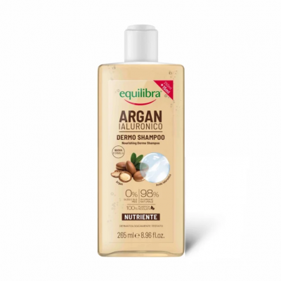 Dermo szampon Argan z kwasem hialuronowym 265ml Equilibra - 8000137013388.jpg