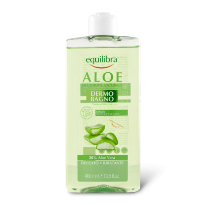 Aloe Aloesowy Żel do Kąpieli 20% Aloe Vera 400ml Equilibra - 8000137016273.jpg