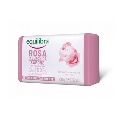 Rosa Mydło Różane 100g Equilibra - 8000137018185.jpg