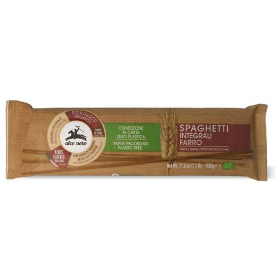 Makaron (z Płaskurki Razowy) Spaghetti BIO 500g Alce Nero - 8009004120013.jpg