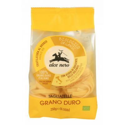 Makaron (Semolinowy) Gniazda Tagliatelle BIO 250g Alce Nero - 8009004809604.jpg