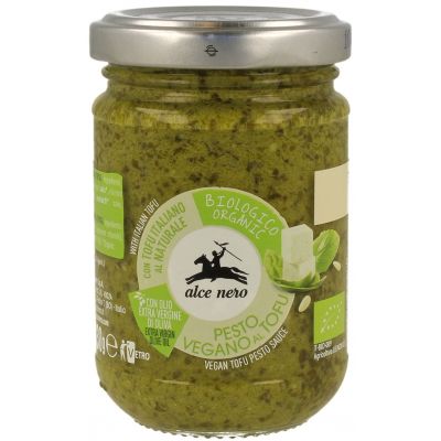 Pesto Bazyliowe z Tofu Wegańskie BIO 130g Alce Nero - 8009004811874.jpg