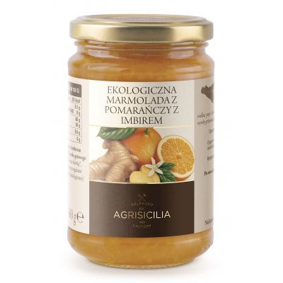 Marmolada z Pomarańczy z Imbirem BIO 360g Agrisicilia - 8034034861704.jpg