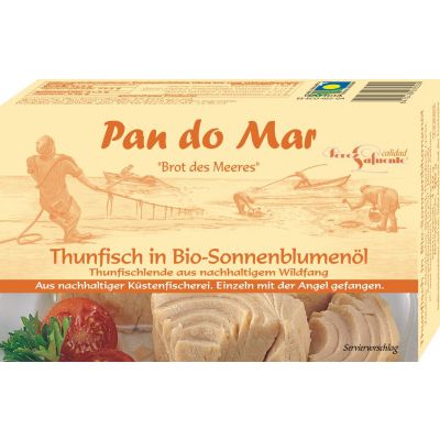 Tuńczyk w BIO oleju słonecznikowym 120g Pan do Mar - 8412439285309.jpg