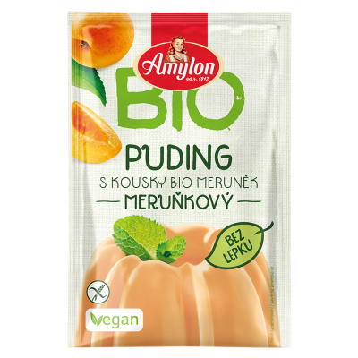 Budyń Morelowy Bezglutenowy BIO 40g Amylon - 8594006667692.jpg