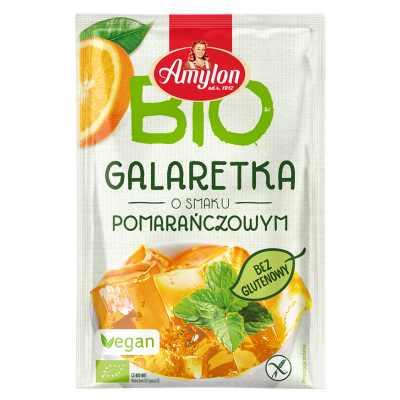 Galaretka z Agarem o Smaku Pomarańczowym Bezglutenowa BIO 40g Amylon - 8594006668330.jpg