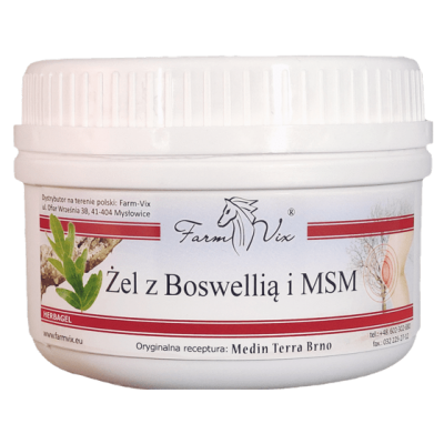 Żel z Boswellią i MSM 350g Farm-Vix  - 8594015705460.jpg