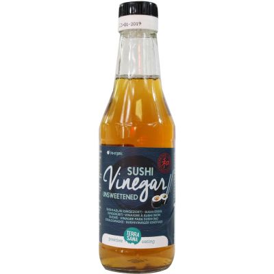 Ocet ryżowy do sushi niesłodzony 250ml Terrasana - 8713576173253.jpg