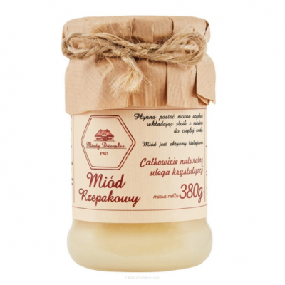 Miód rzepakowy 380g Miody Dworskie - md7.jpg