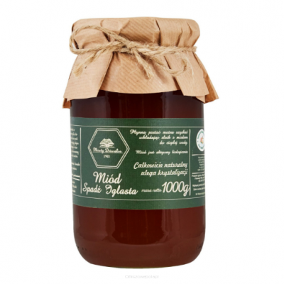 Miód spadziowy 1kg Miody Dworskie - md8.jpg